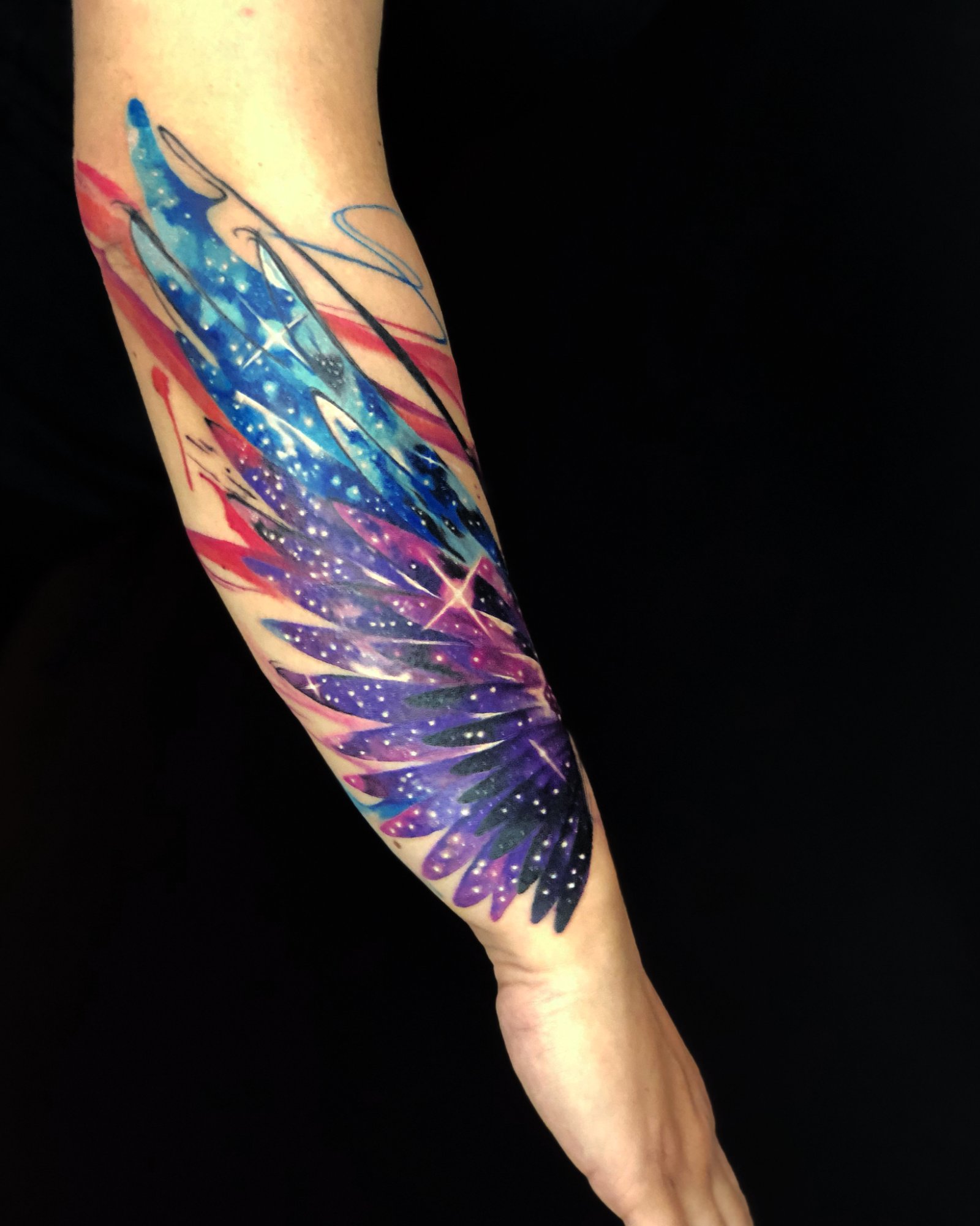 Pluma galaxia