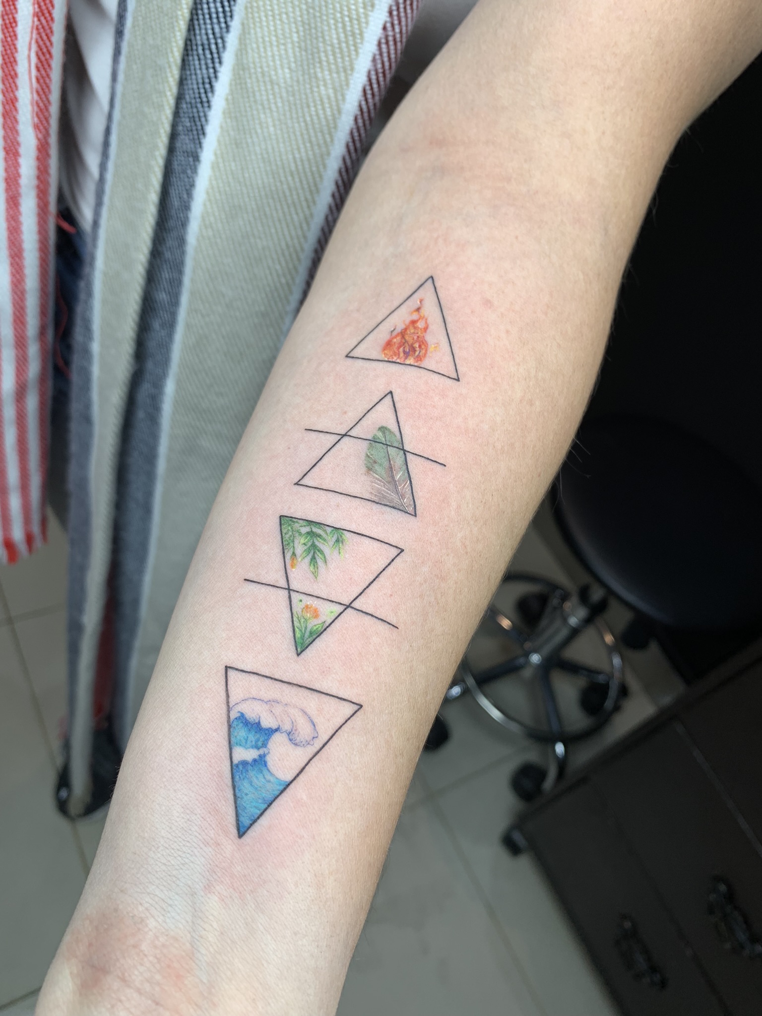 Tatuajes geométricos Bogotá — 222 Tattoo Studio